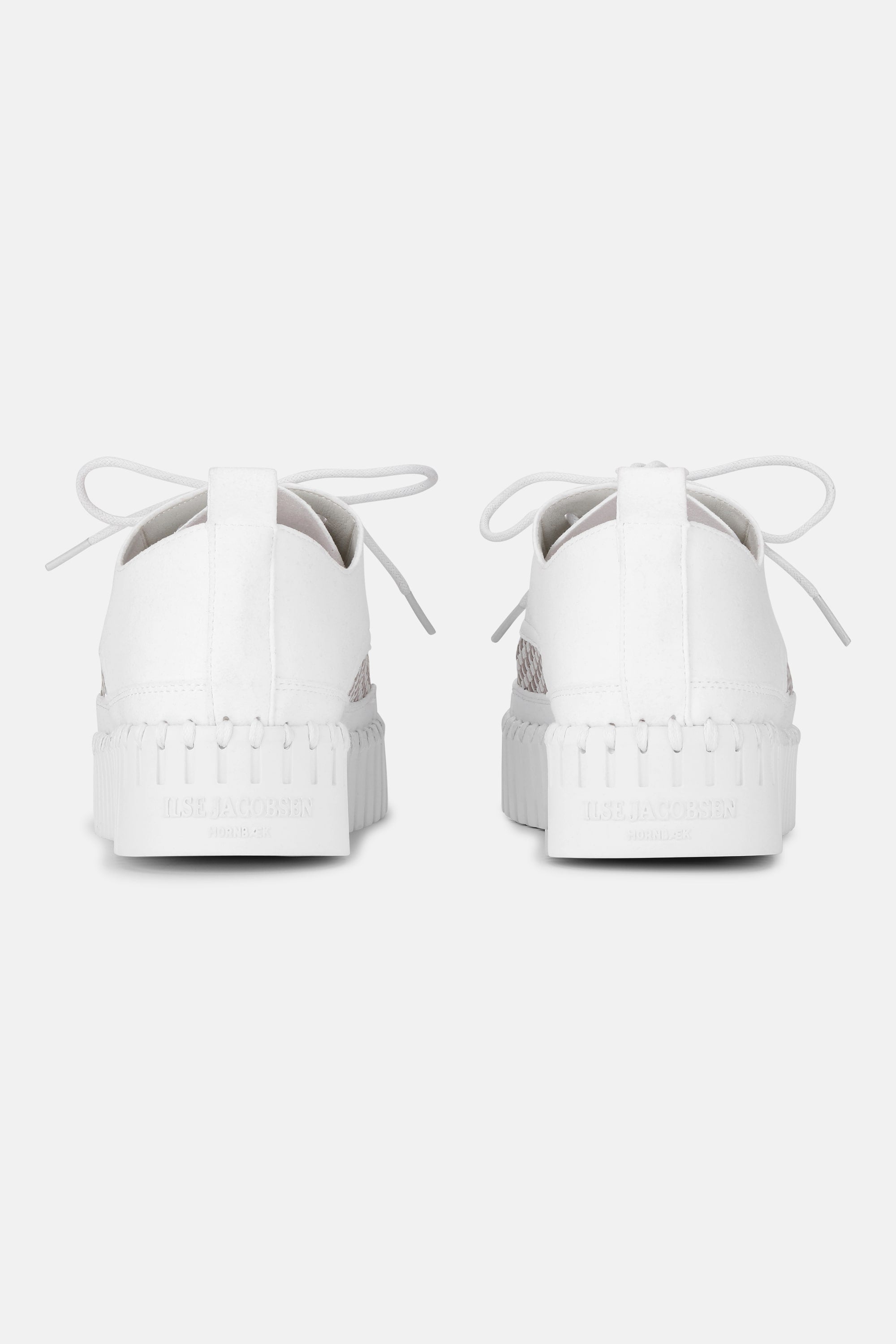 Tulip Slipper Mit Schnürung - White White